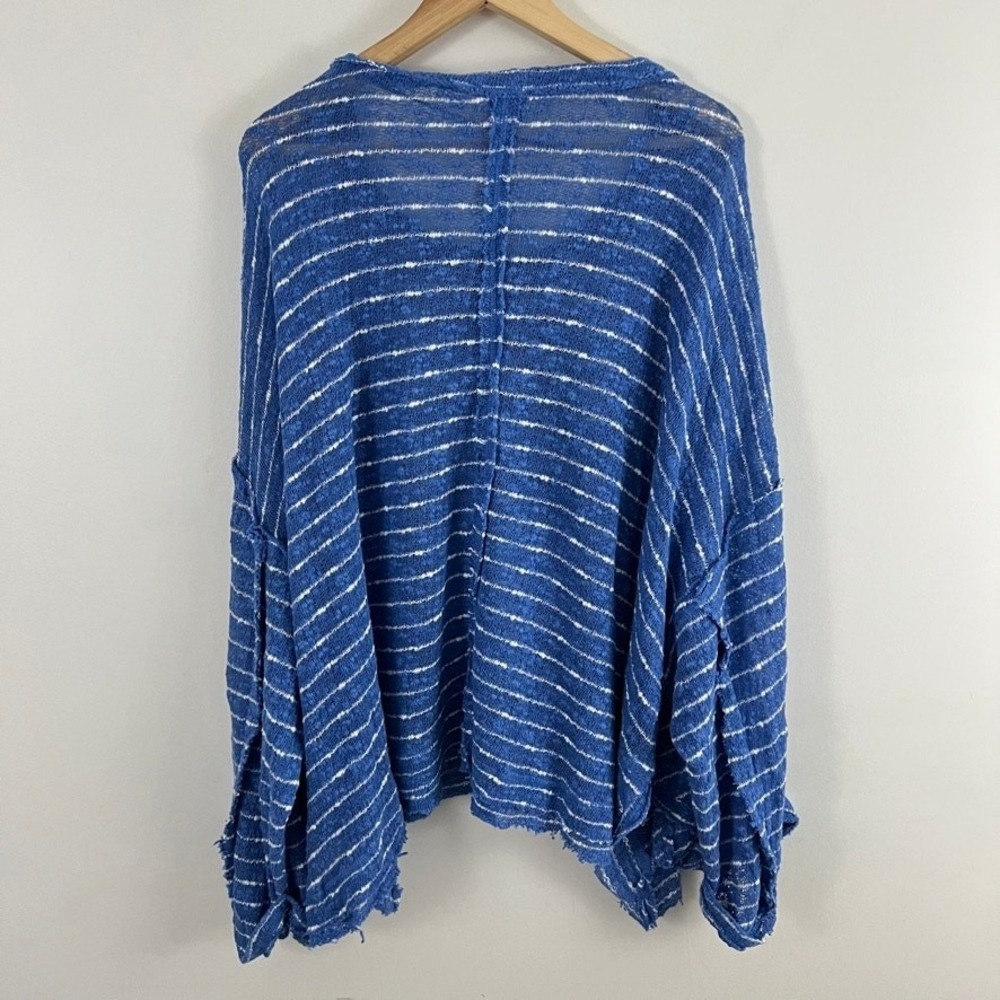 We the Free Island Girl Hacci Striped Knit Top Women Size Medium - Picture 2 of 10